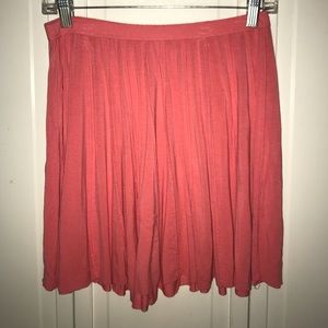 Hollister Flowy Pinky-Peach Skirt